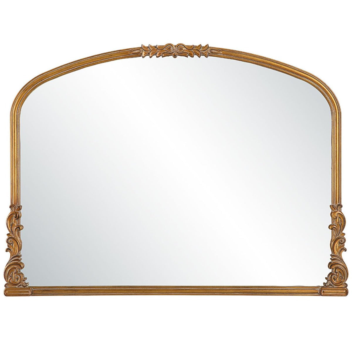 Keiichi Edward Mantleplace Mirror Gold