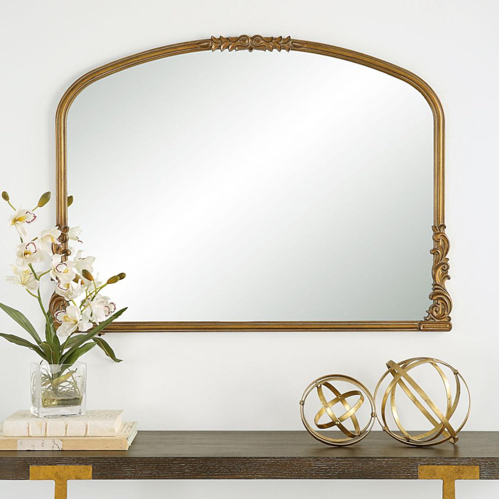 Keiichi Edward Mantleplace Mirror Gold, view 6