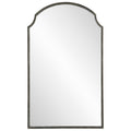 Keiichi Beatrice Arched Mirror in Brushed Bronze