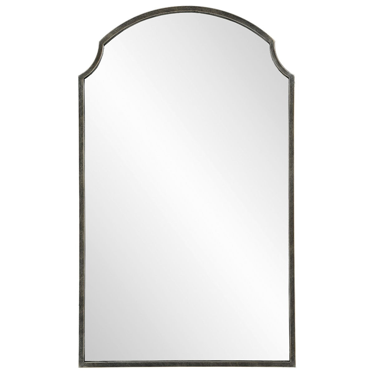 Keiichi Beatrice Arched Mirror in Brushed Bronze
