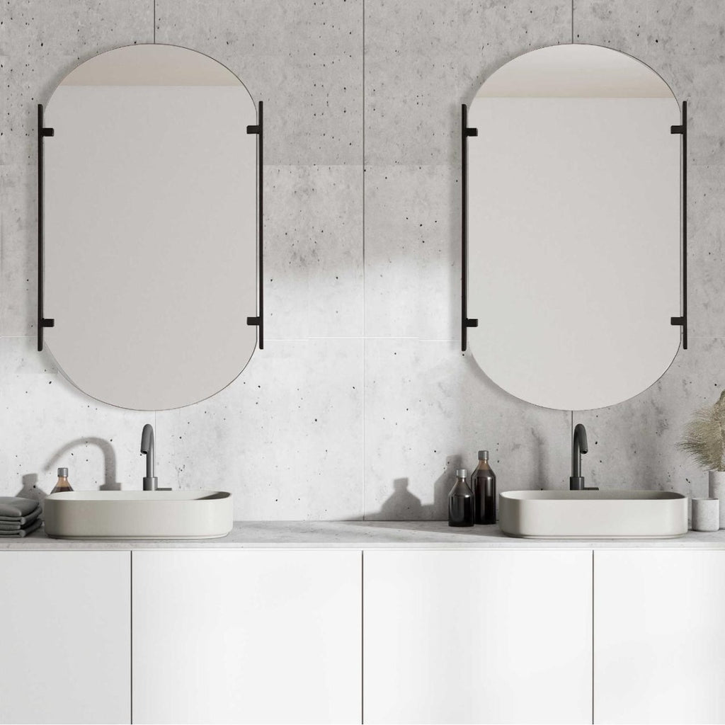 Keiichi Linear Mirror Black, view 6