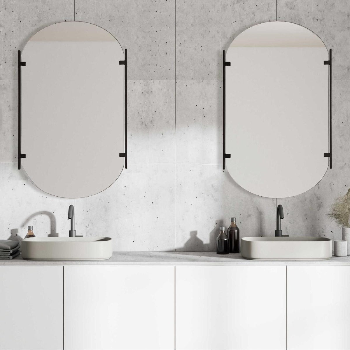 Keiichi Linear Mirror Black, view 6