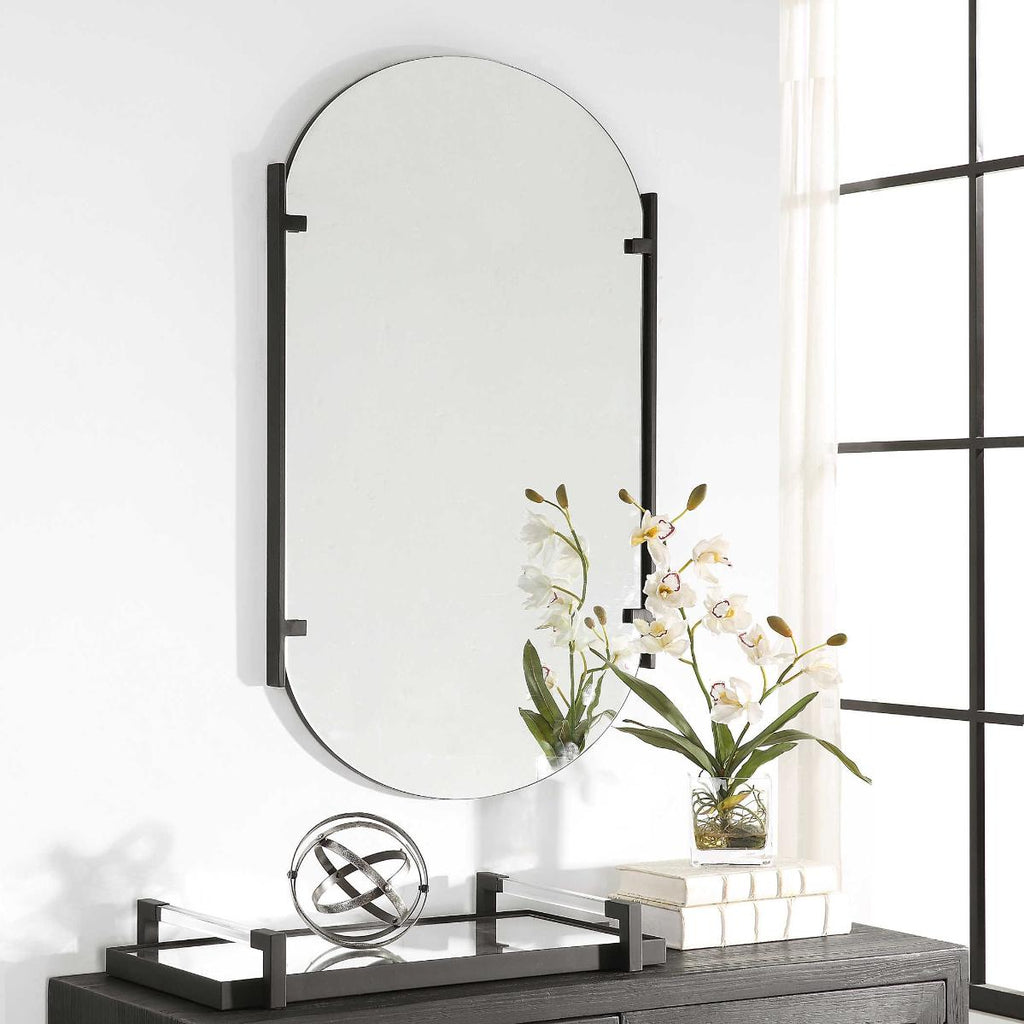 Keiichi Linear Mirror Black, view 3