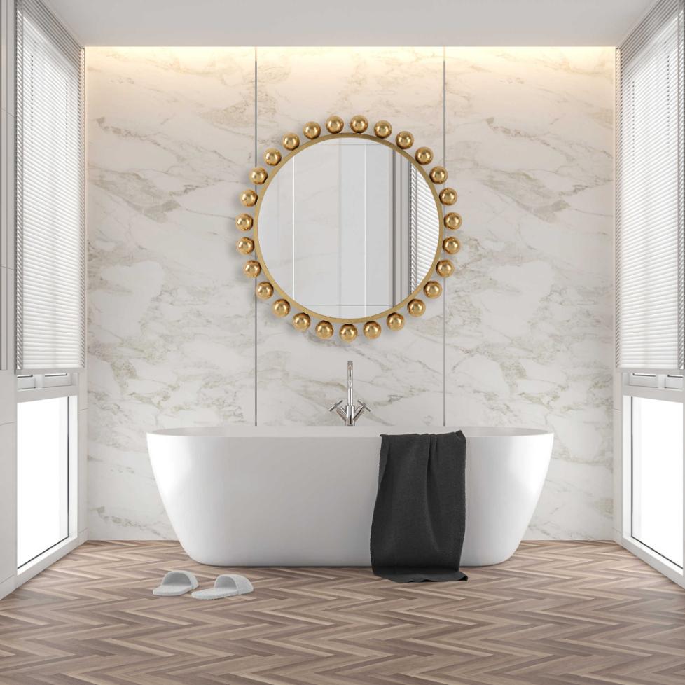 Keiichi Spheres Mirror Gold, view 2