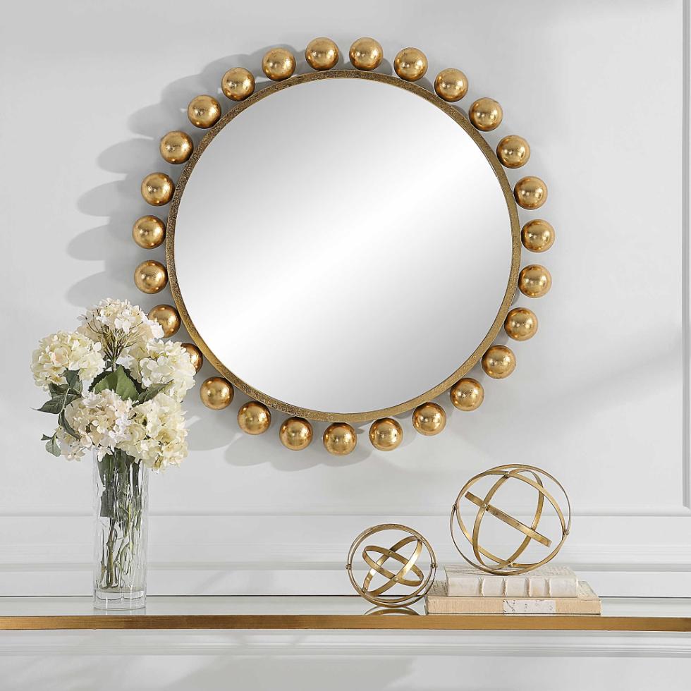 Keiichi Spheres Mirror Gold, view 3