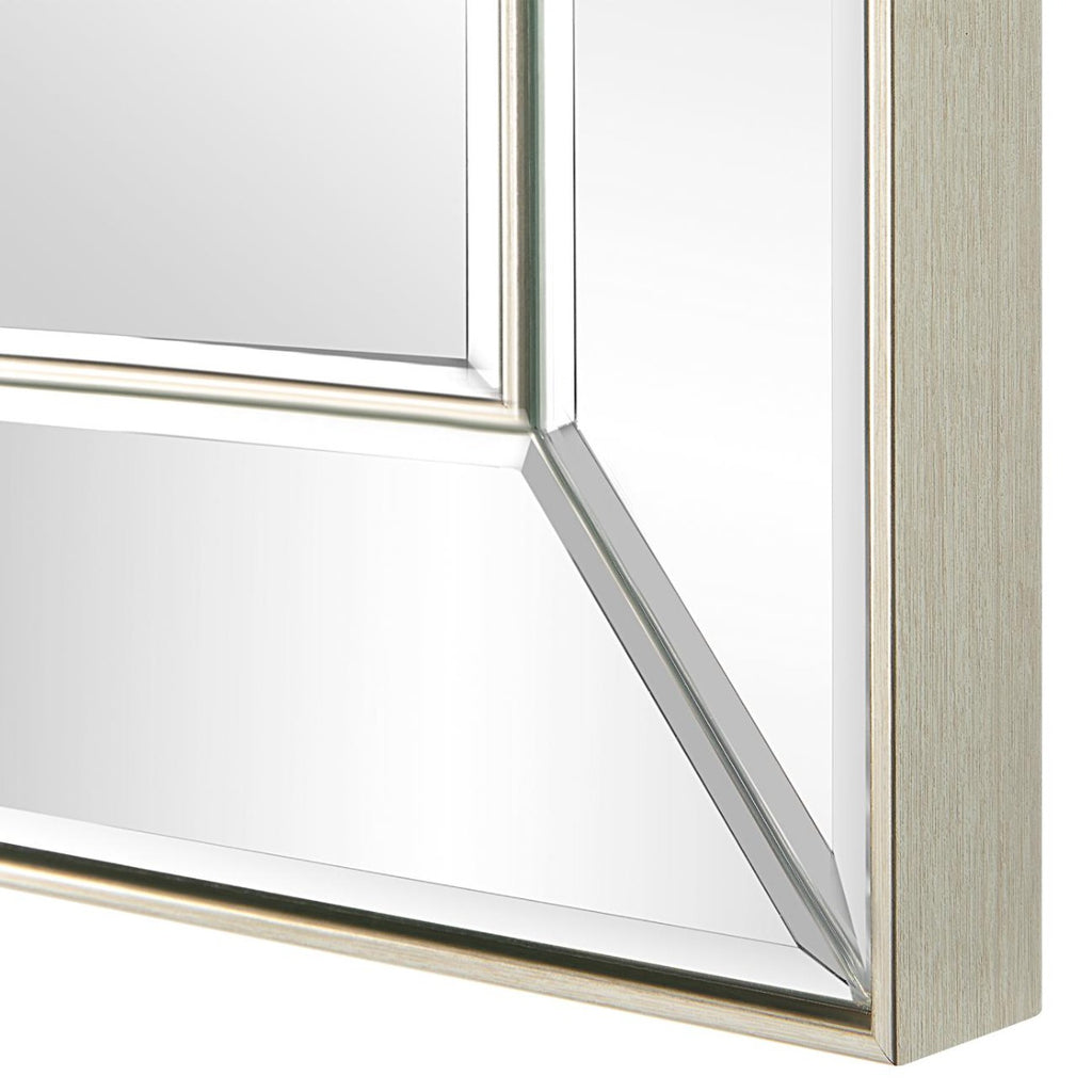 Keiichi Hannah Rectangular Mirror Champagne Finish, view 5