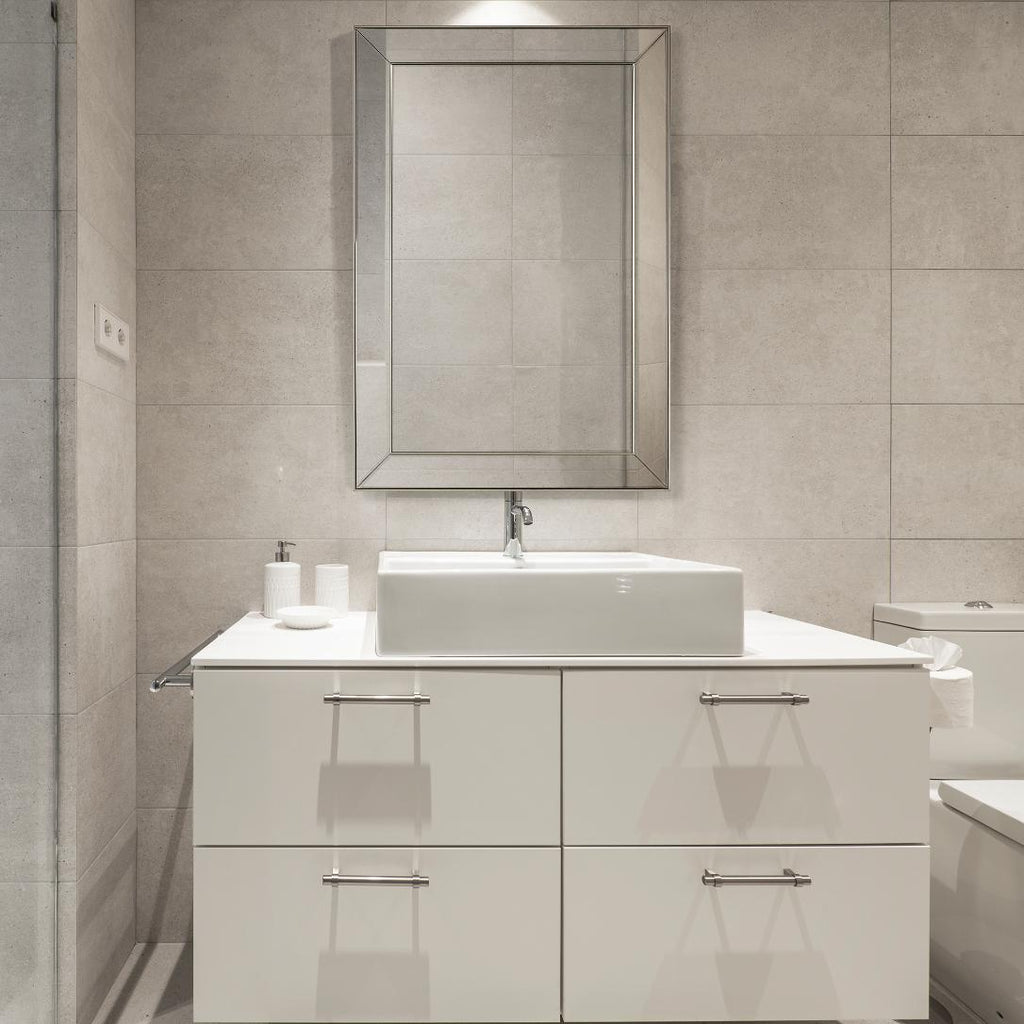 Keiichi Hannah Rectangular Mirror Champagne Finish, view 3