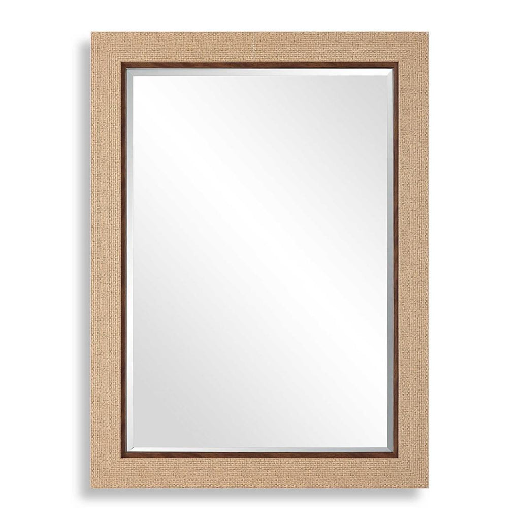 Keiichi Natural Woven Rectangular Mirror