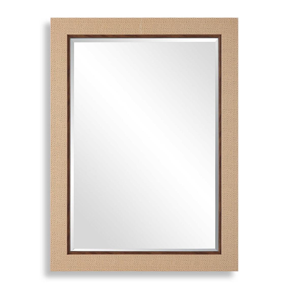 Keiichi Natural Woven Rectangular Mirror