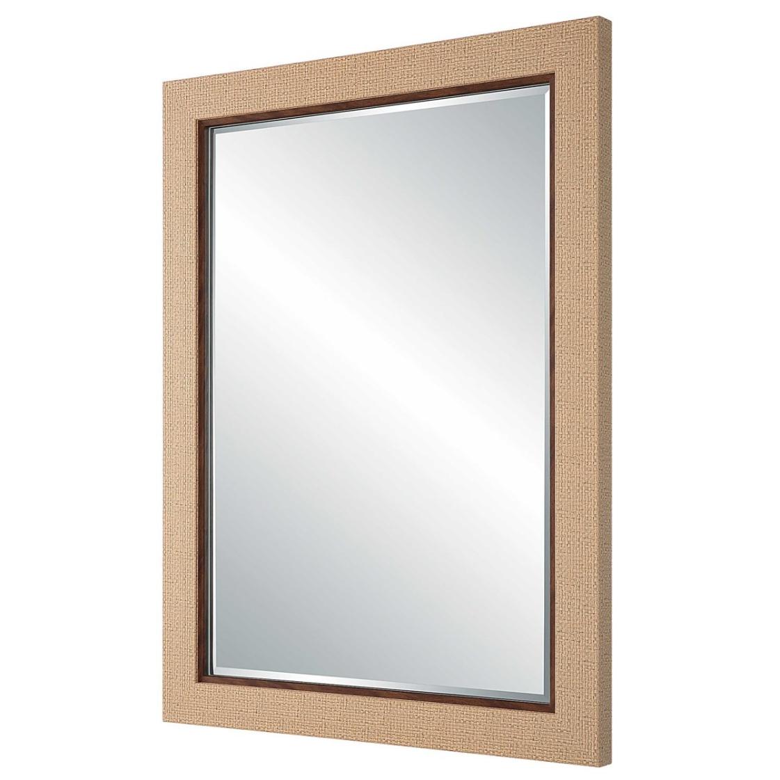 Keiichi Natural Woven Rectangular Mirror, view 4