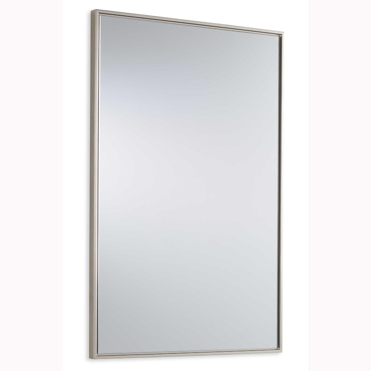 Keiichi Floating Slim Frame Mirror Silver, view 4