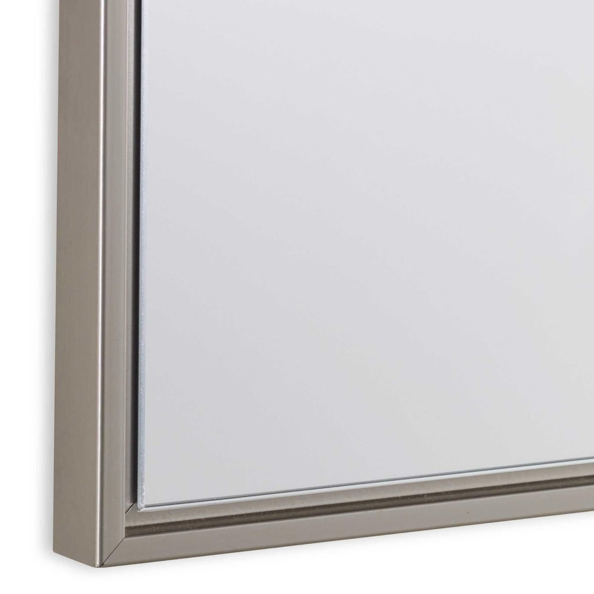 Keiichi Floating Slim Frame Mirror Silver, view 5