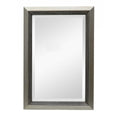 Keiichi Beaded Lines Mirror Brushed Silver