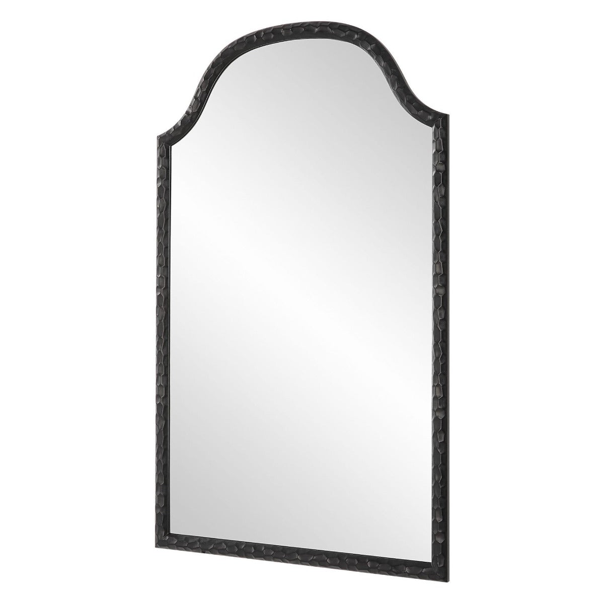 Keiichi Cast Mirror Black Finish, view 3
