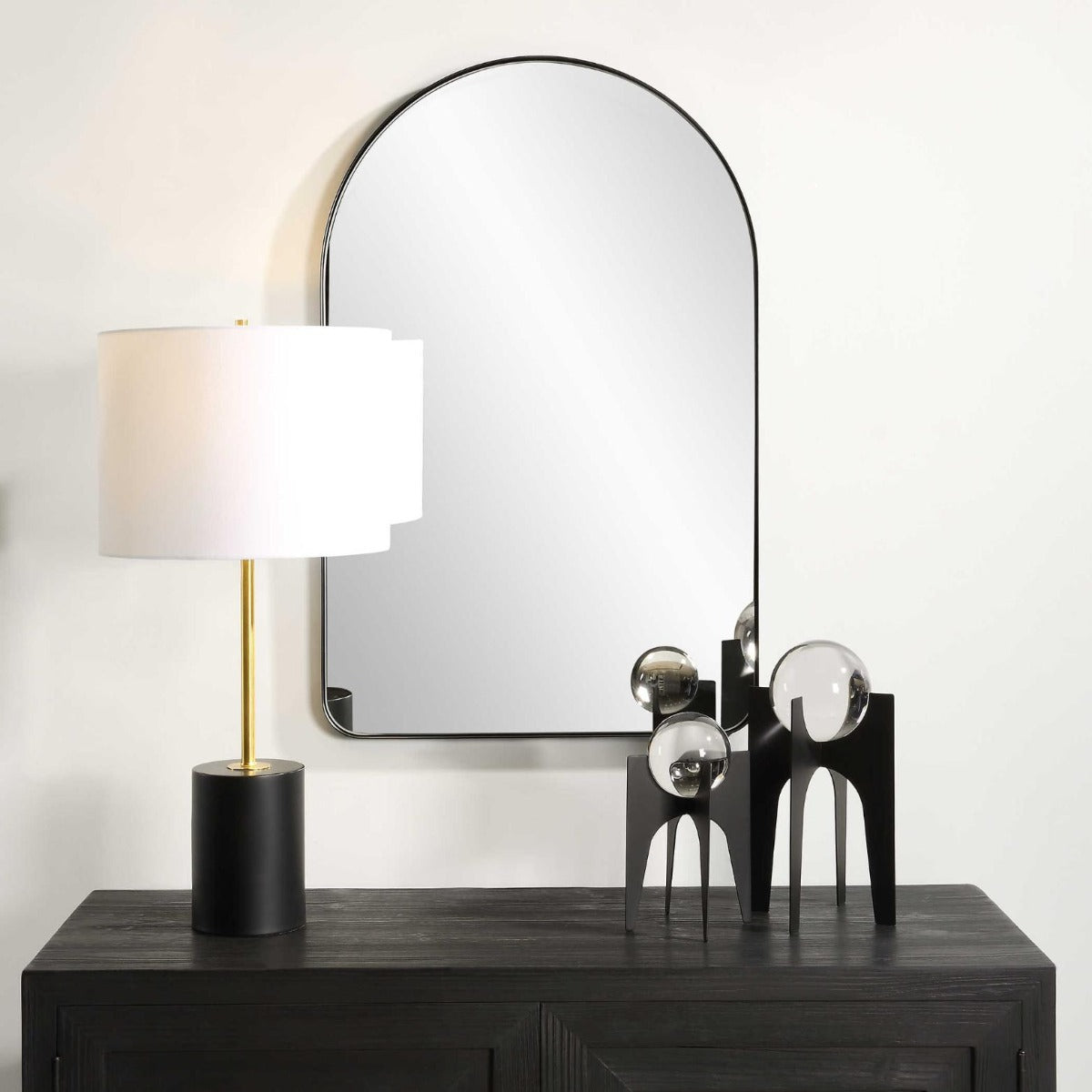 Keiichi Kaitlynn Arched Mirror, view 4