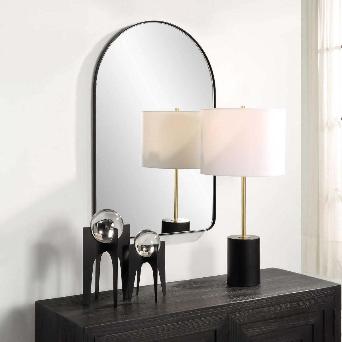 Keiichi Kaitlynn Arched Mirror, view 5