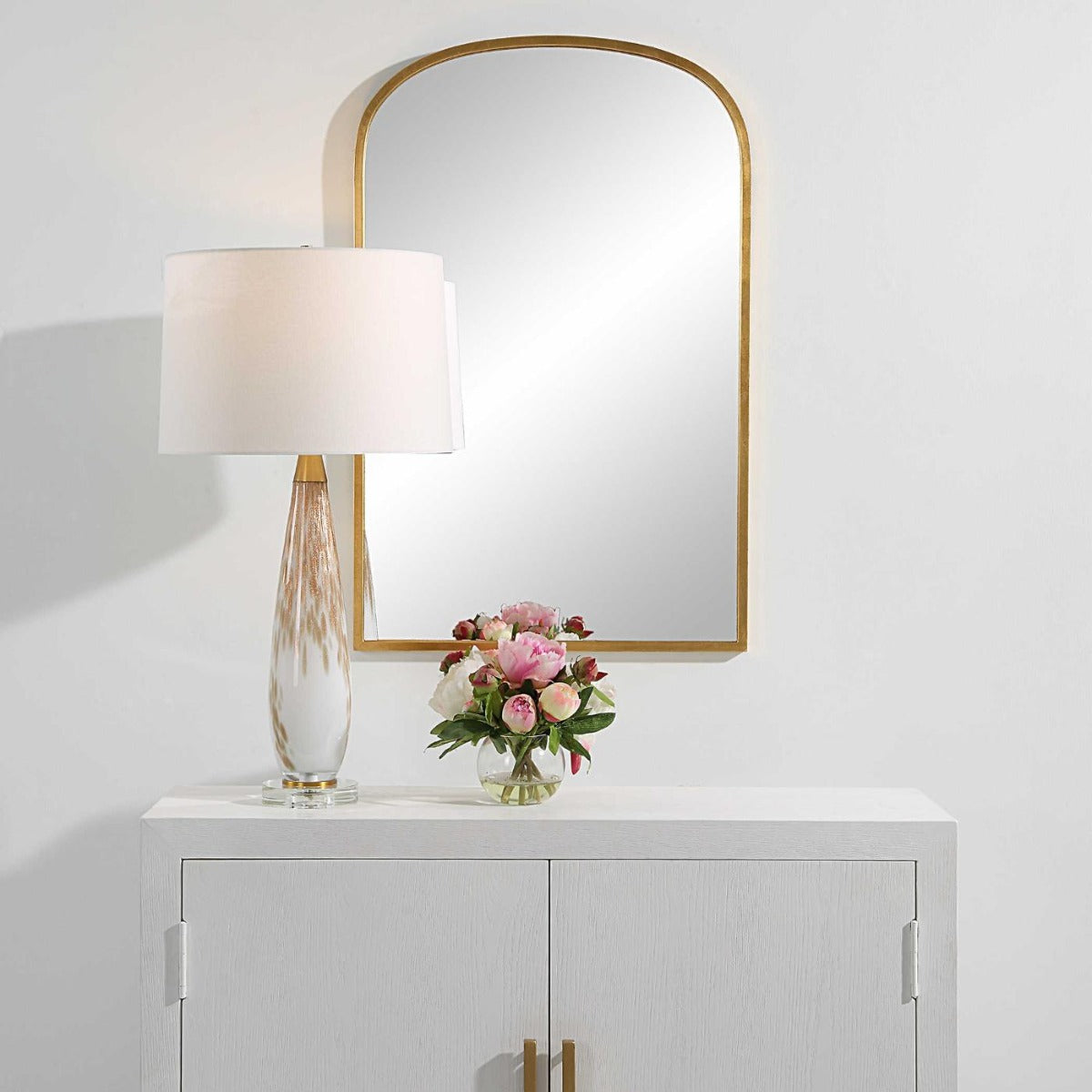 Keiichi Aydyn Arched Mirror in Gold, view 11
