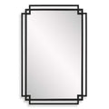 Keiichi Deco Mirror Black Finish