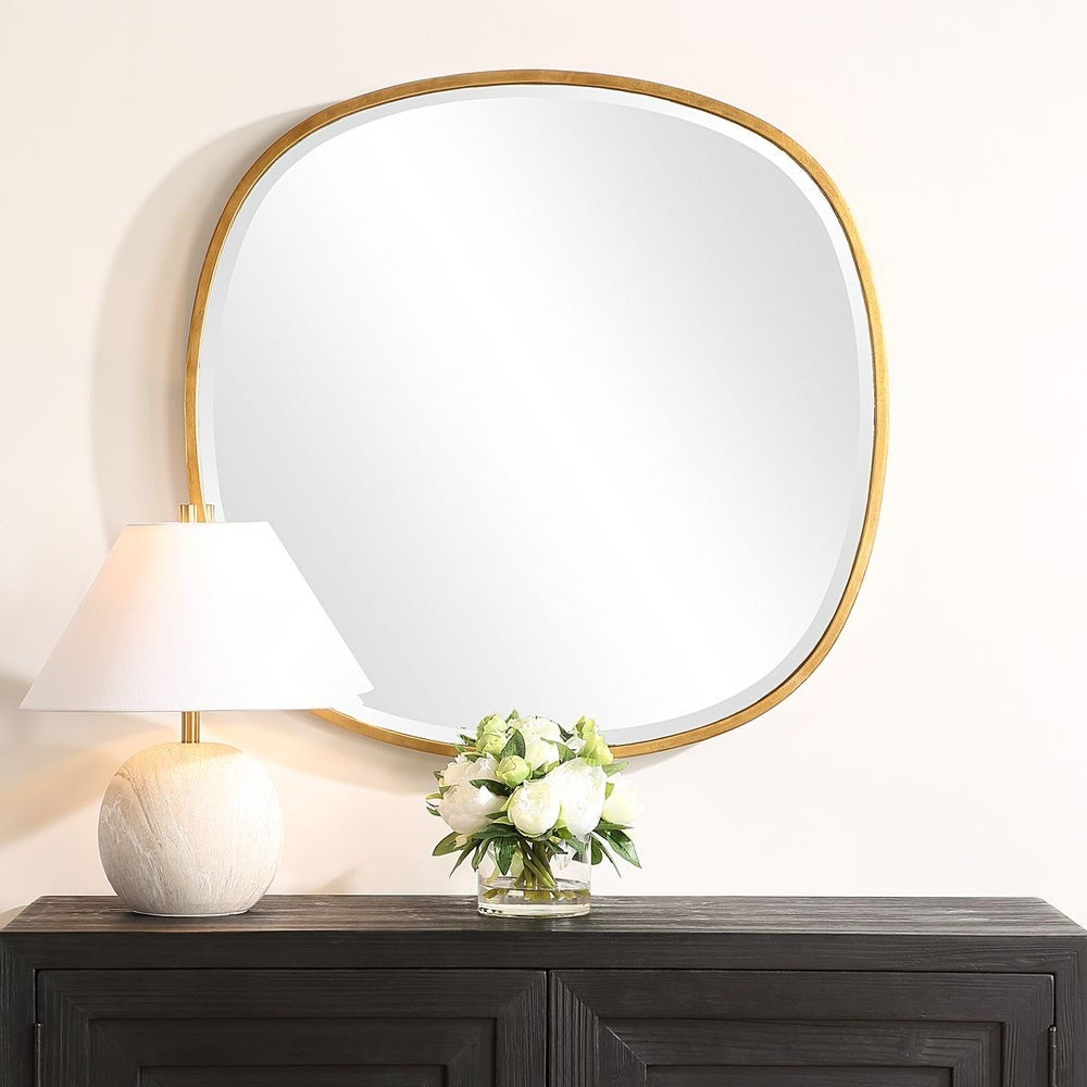 Keiichi Sienna Gold Mirror, view 2