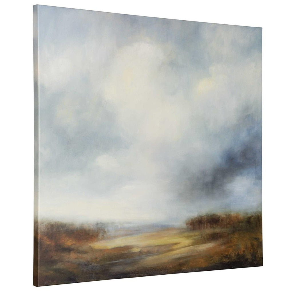 Keiichi Blue Light Printed Canvas, view 4