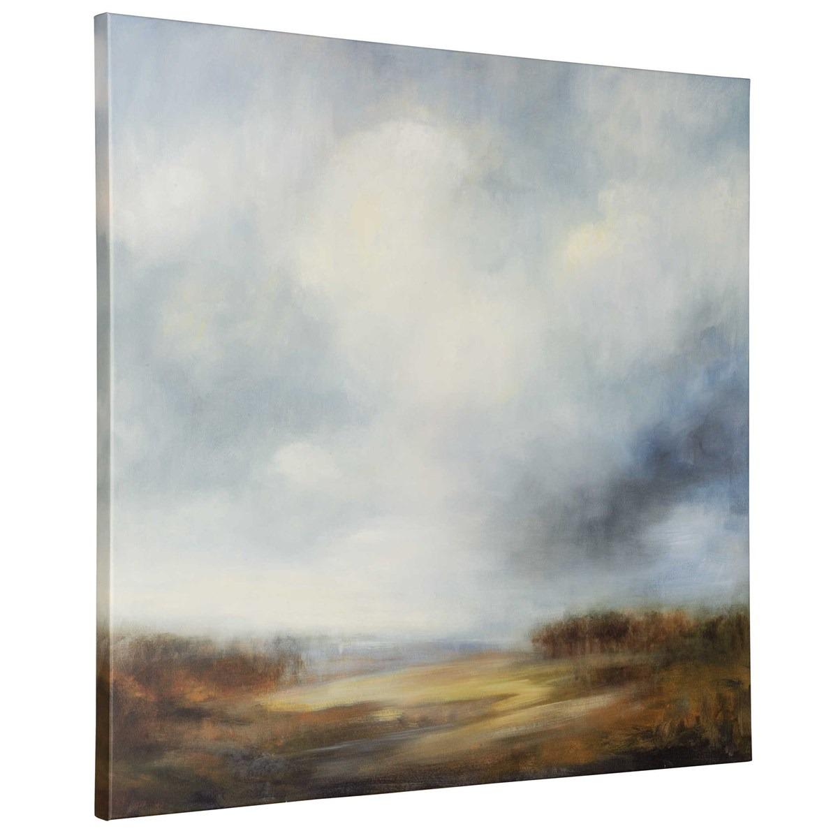 Keiichi Blue Light Printed Canvas, view 4