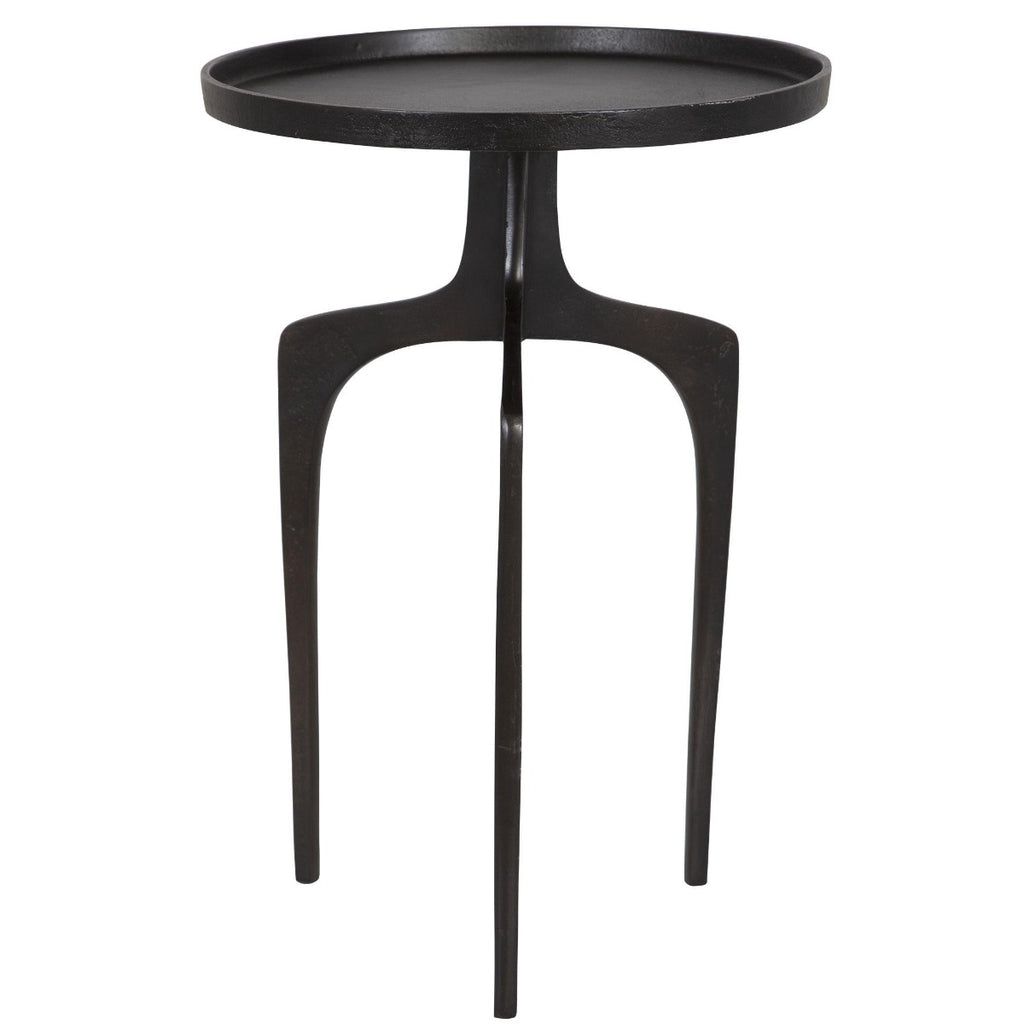 Keiichi Tripod Side Table Black