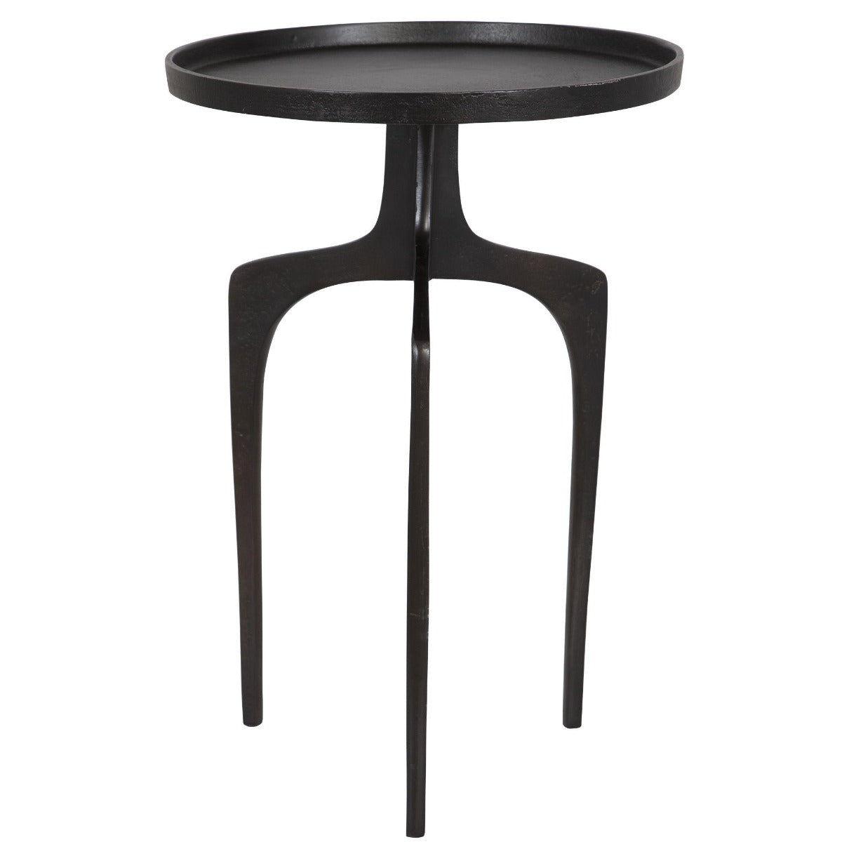 Keiichi Tripod Side Table Black