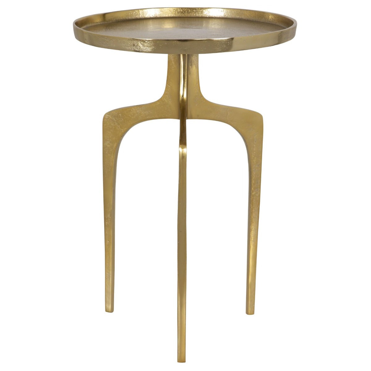 Keiichi Tripod Side Table Gold