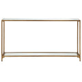 Keiichi Slimline Console Gold Finish
