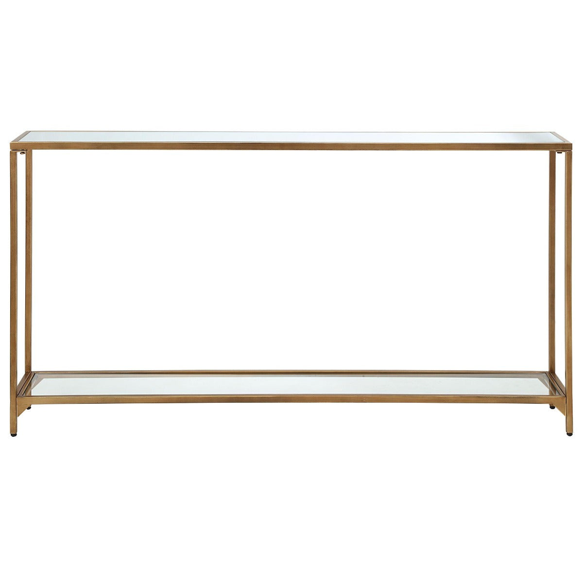 Keiichi Slimline Console Gold Finish