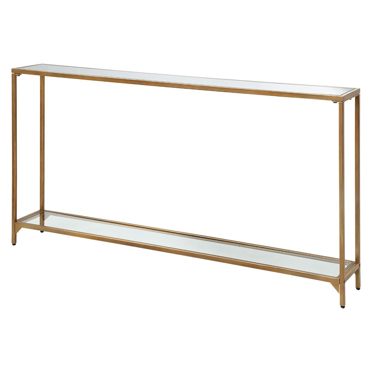 Keiichi Slimline Console Gold Finish, view 4