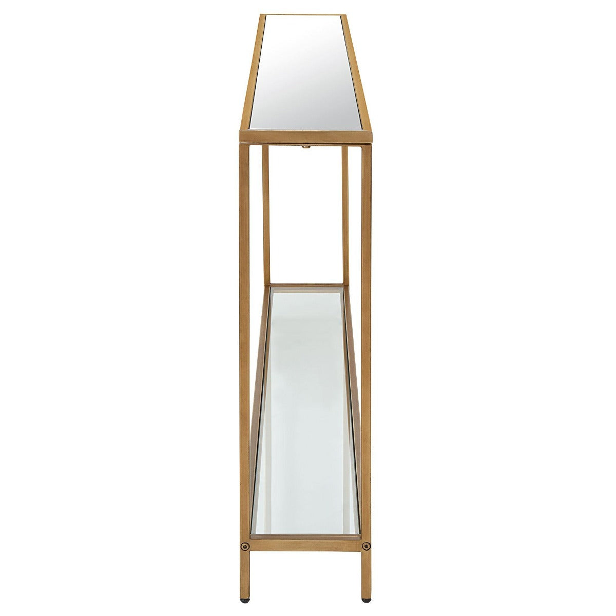 Keiichi Slimline Console Gold Finish, view 5