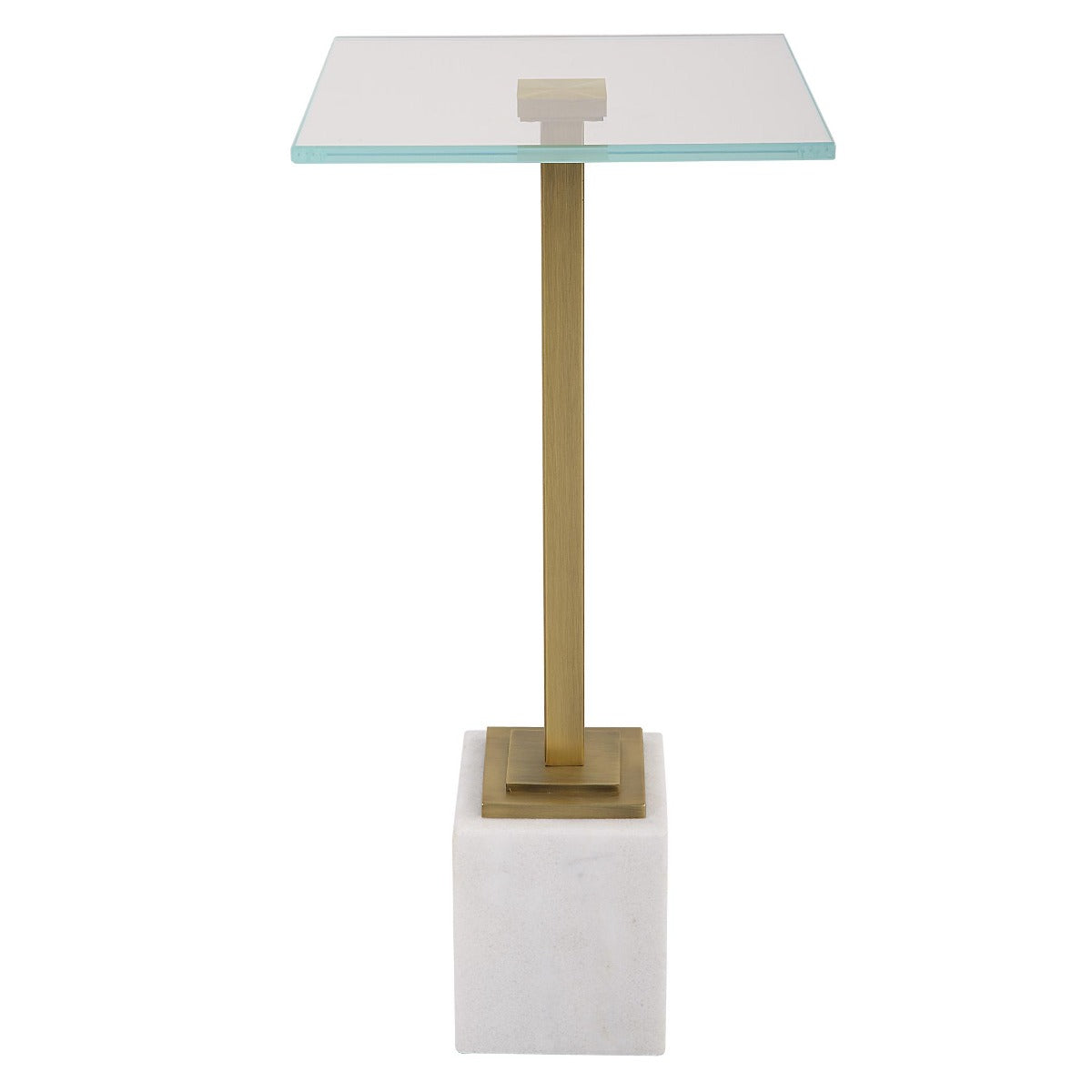 Keiichi Stand Up Drinks Table White, view 4