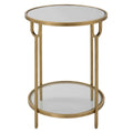 Keiichi Ula Side Table Brass