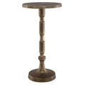 Keiichi Turner Drinks Table Brass Finish