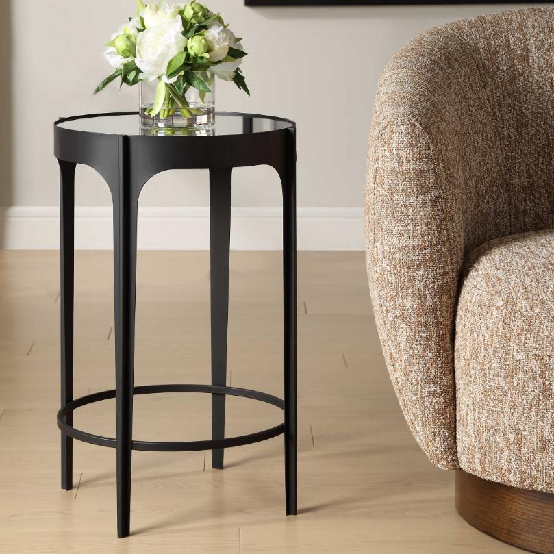Keiichi Evan Side Table Black, view 6