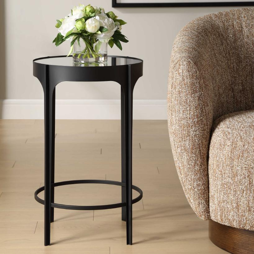 Keiichi Evan Side Table Black, view 2