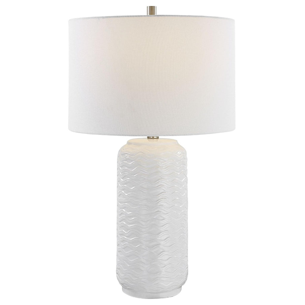 Keiichi Seaview Table Lamp in White