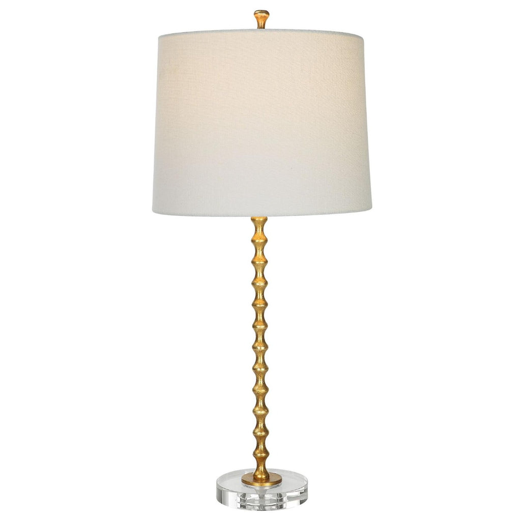 Keiichi Hourglass Table Lamp in Brass - Set of 2