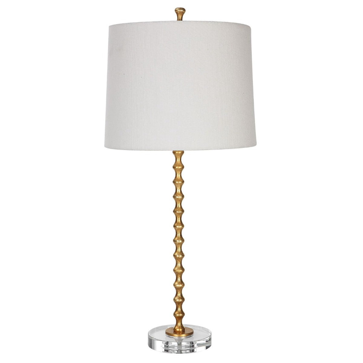 Keiichi Hourglass Table Lamp in Brass - Set of 2, view 5