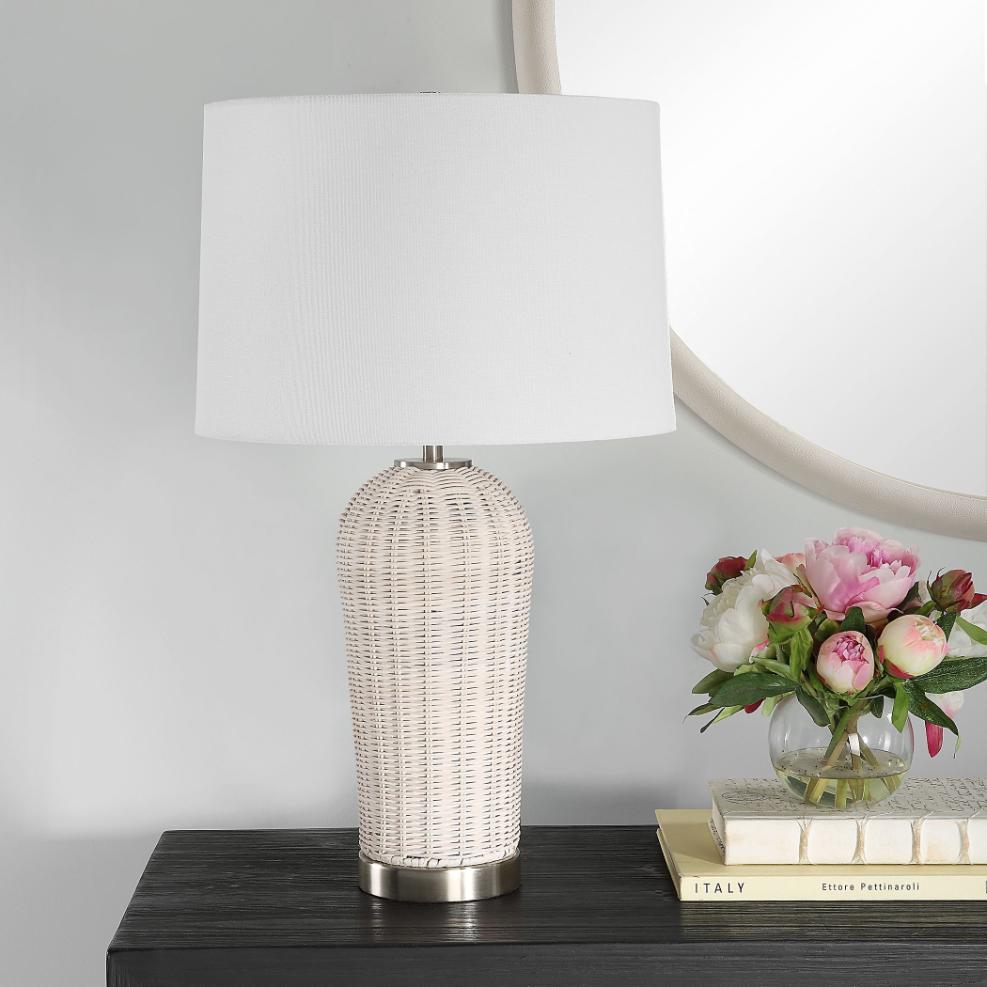 Keiichi Woven Table Lamp, view 2