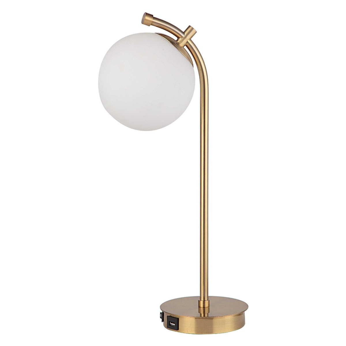 Keiichi Droplet Table Lamp in Brass