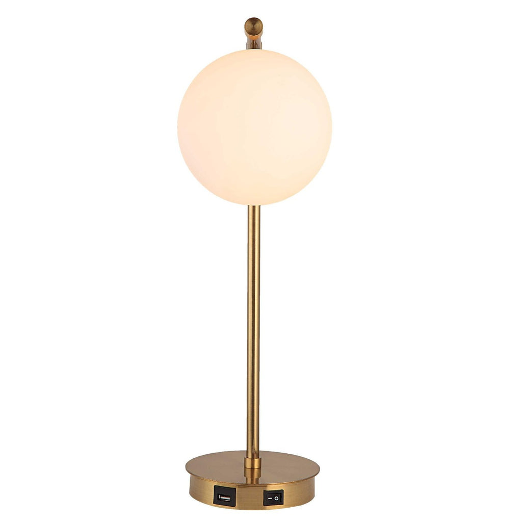 Keiichi Droplet Table Lamp in Brass, view 5