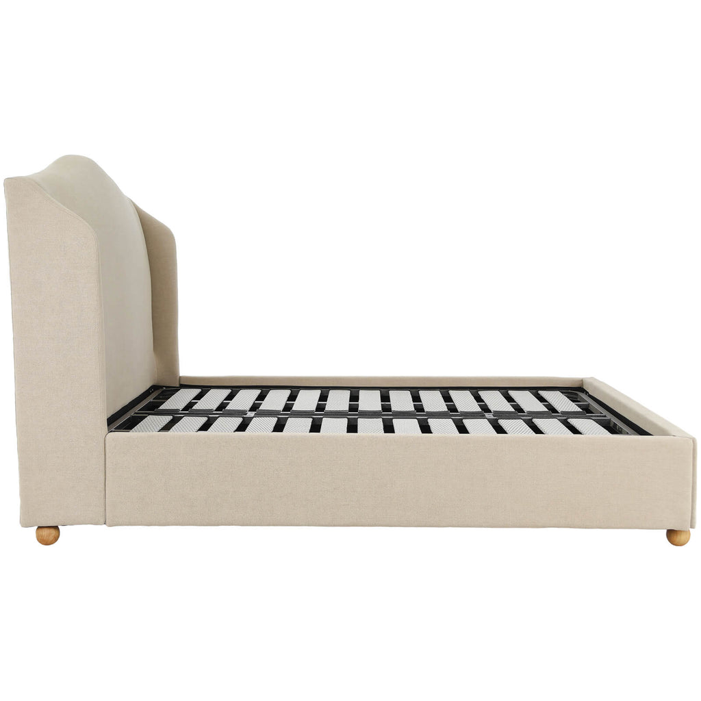 Keiichi Wilmcote Winged Upholstered Bed, view 10